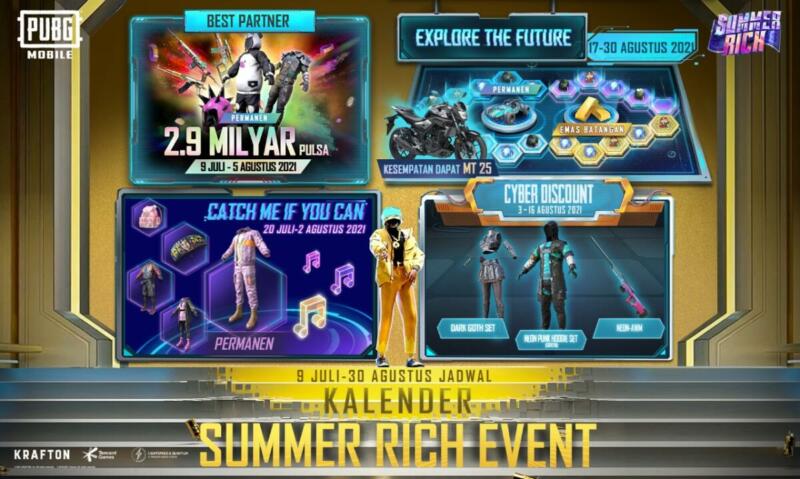 Kalender Summer Rich Event
