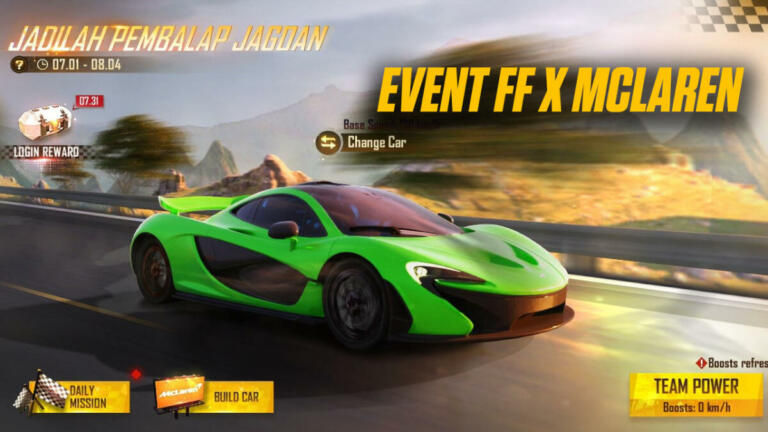 Cara Menyelesaikan Misi McLaren Free Fire (FF)