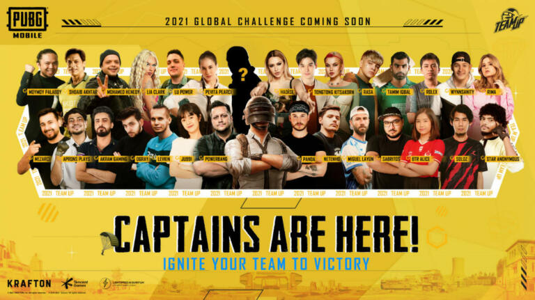 PUBG Mobile Umumkan Daftar 70 Influencer di Team Up Challenge 2021 11 PUBG Mobile Umumkan Daftar 70 Influencer di Team Up Challenge 2021