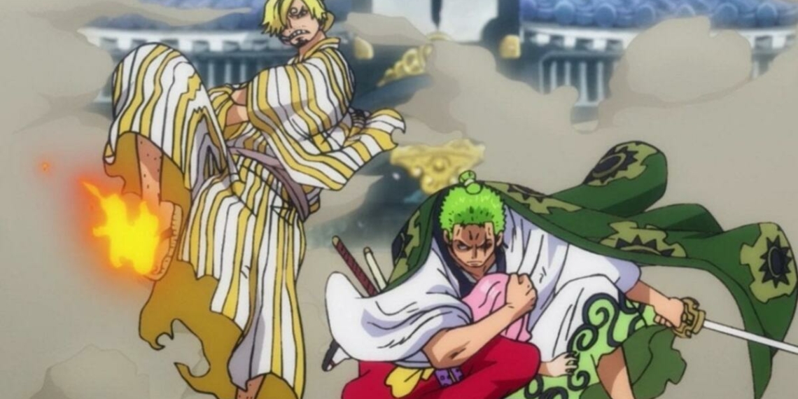 Sanji Dan Zoro VS Queen Dan King, Komik One Piece 1022 - Dafunda.com