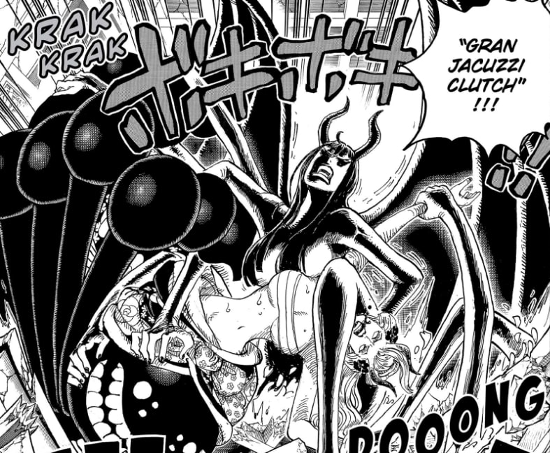Robin Memperlihatkan Teknik Barunya | Manga One Piece 1021