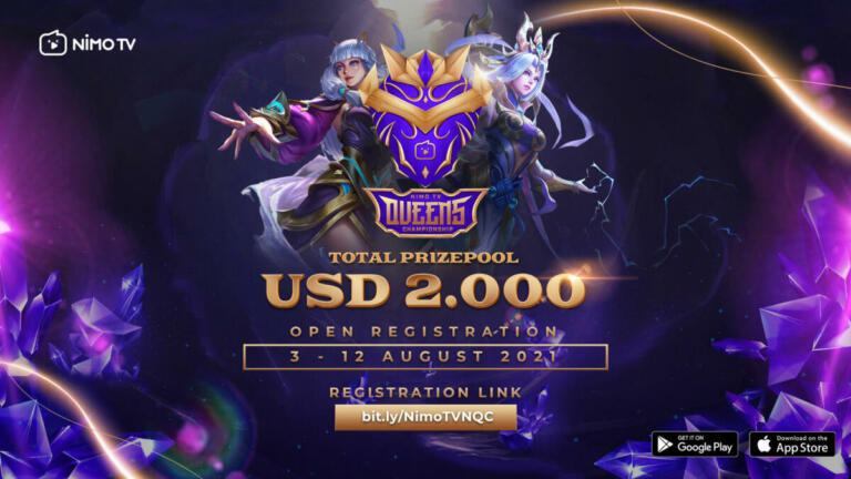 Nimo TV Queens Championship, Turnamen Khusus Wanita Buka Registrasi