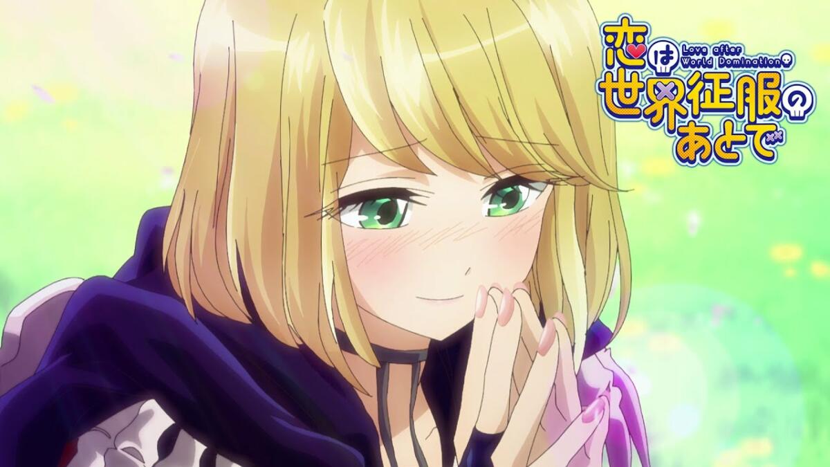 Koi Wa Sekai Seifuku No Ato De Streaming Inilah Seiyuu Utama Anime Love after World Domination - Dafunda.com