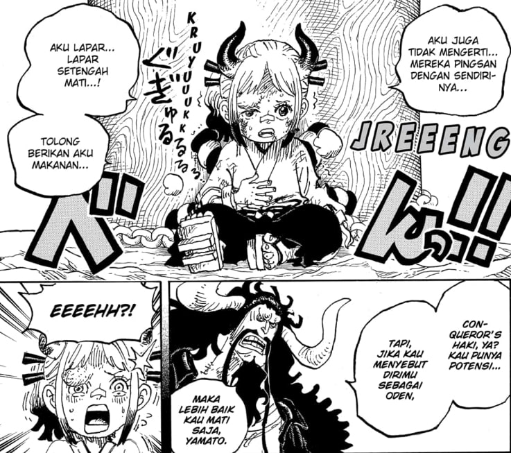 Flashback Yamato | Manga One Piece 1024