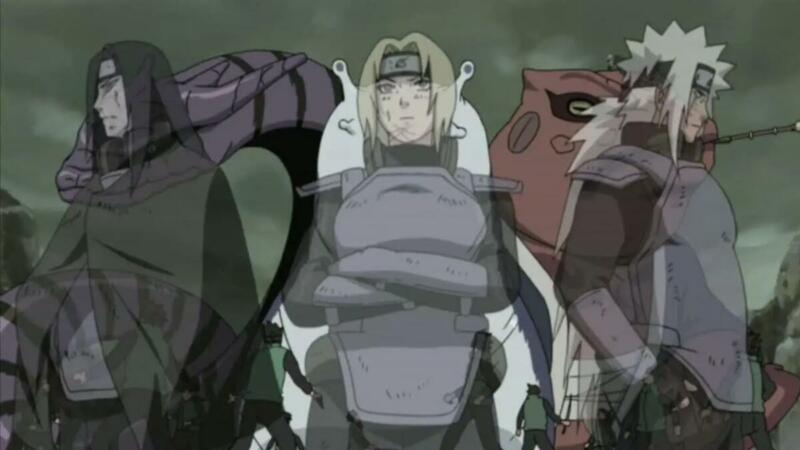 Inilah Peringkat Sannin Legendaris Dari Yang Terkuat Sampai Terlemah