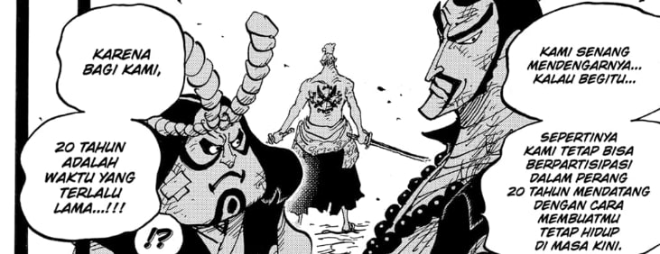 Janji 3 Samurai Kepada Yamato | Manga One Piece 1024