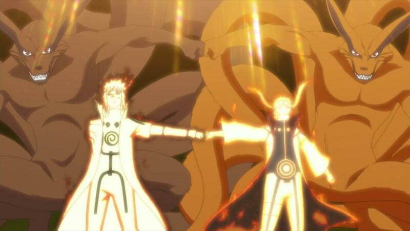 Kolaborasi Antara Naruto Minato Dan Jiraiya Melawan Madara