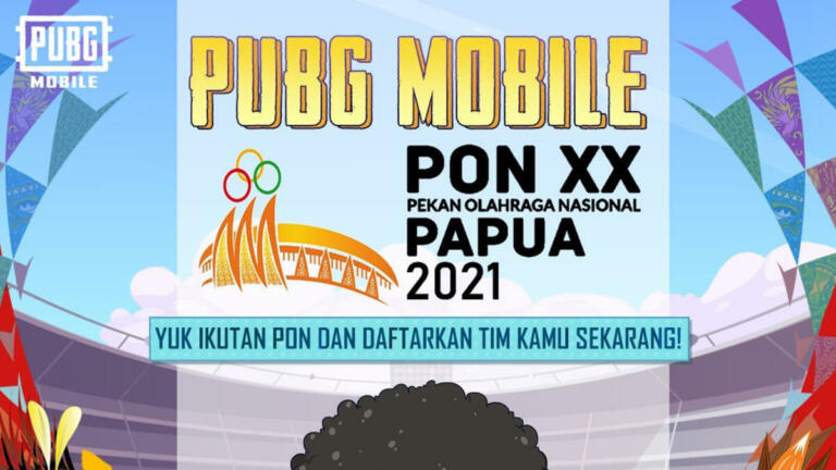 Hampir 5 Ribu Tim Ikut Cabor PUBG MOBILE di PON XX PAPUA 2021