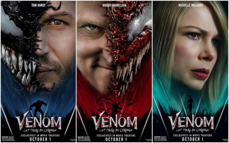 Poster Karakter Venom Let There Be Carnage