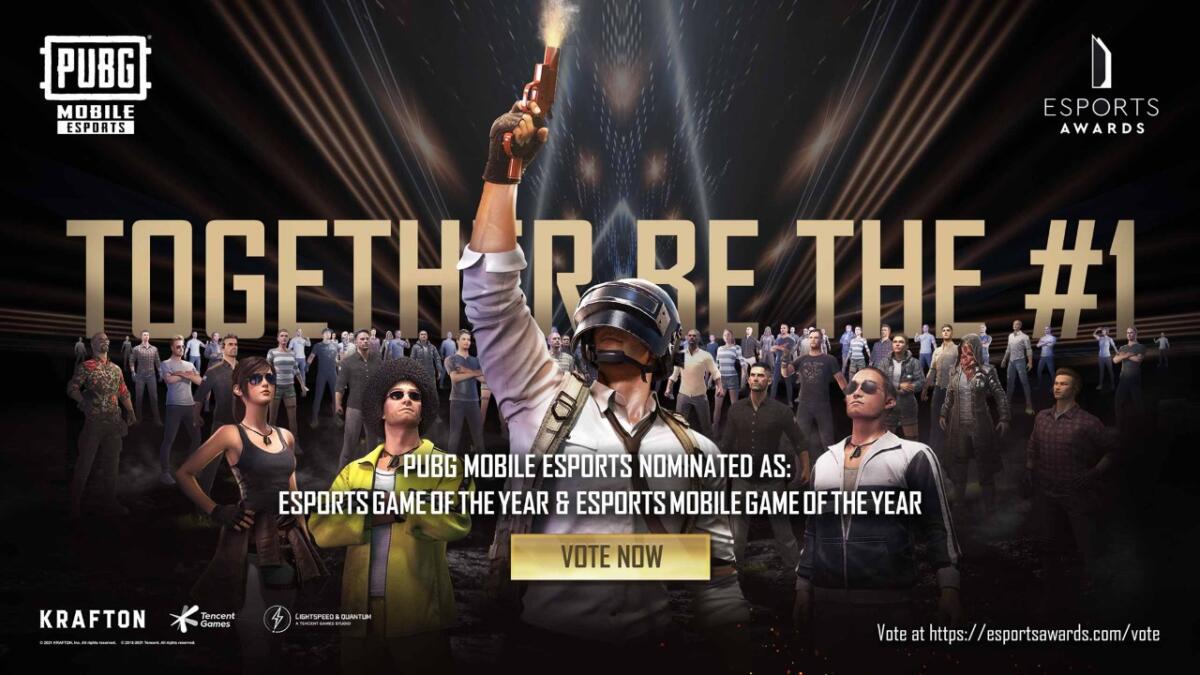 Pubg Mobile The Esports Awards 2021