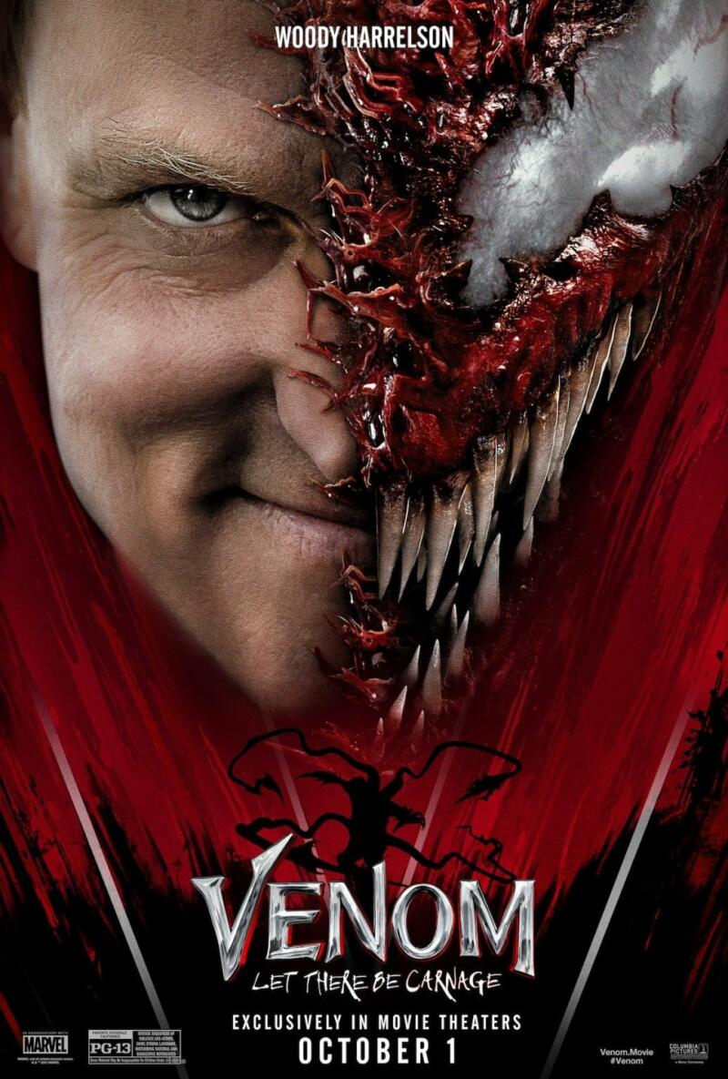 Woody Harrelson Venom Let There Be Carnage