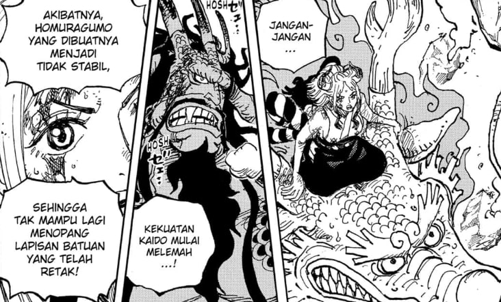 Kaido Mulai Kelelahan | Manga One Piece 1027