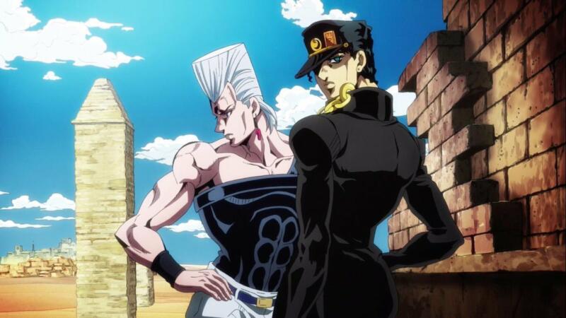 Polnareff Tau Jotaro Sedang Sibuk