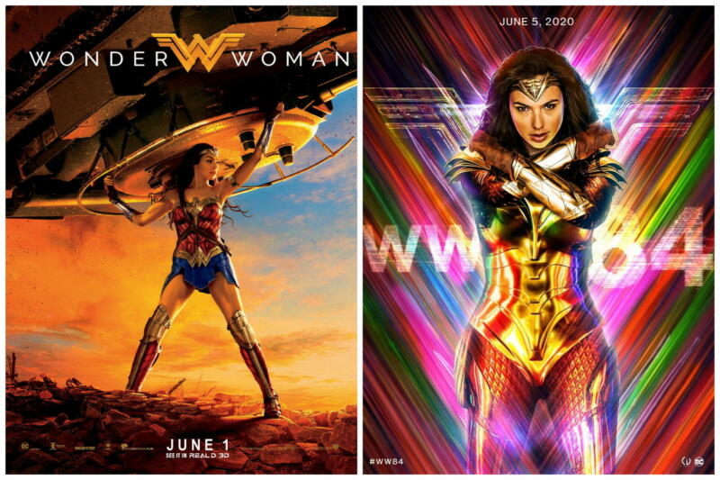 Poster Dua Film Wonder Woman Sebelumnya | Warner Bros