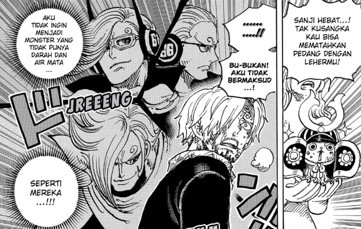 Tubuh Sanji Mulai Mirip Dengan Saudara Saudarannya | manga One Piece 1029