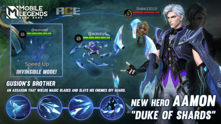 Aamon Mobile Legends, Hero Baru Saudara Gusion!