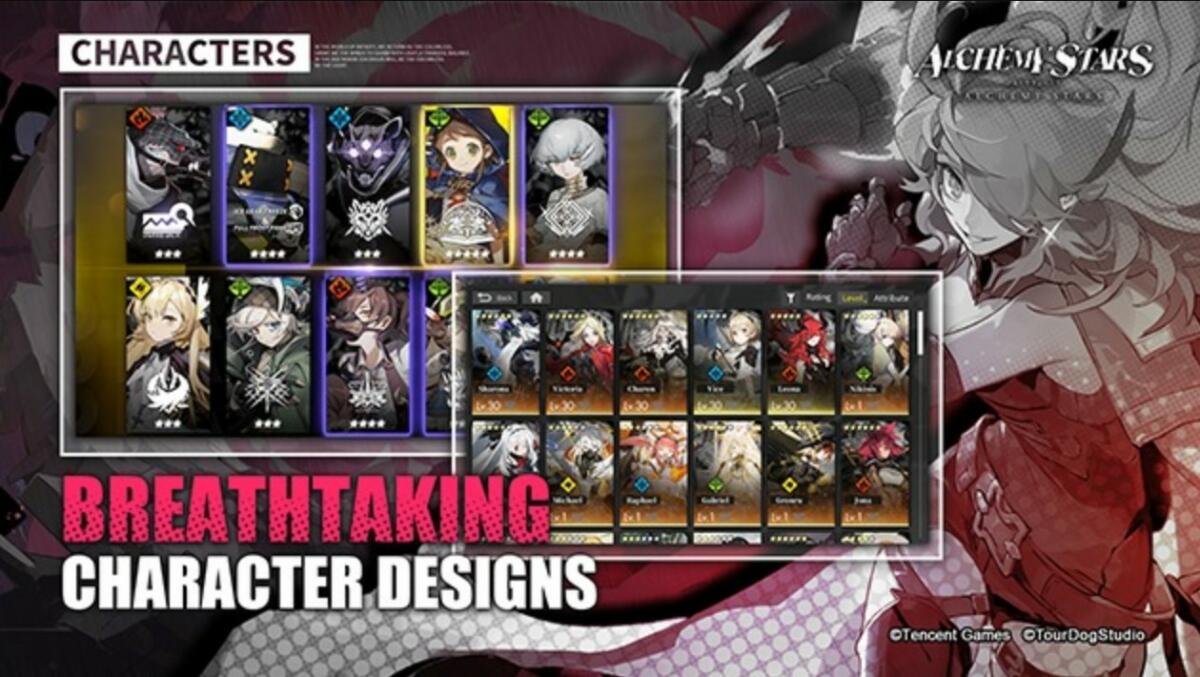 Alchemy Stars Karakter