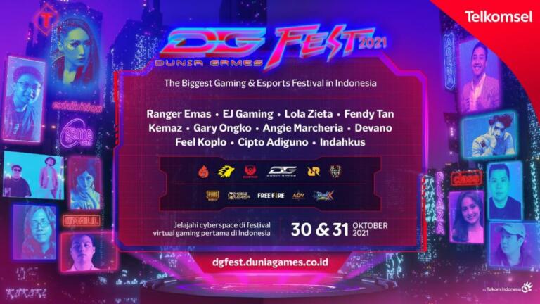 Telkomsel Adakan DG Fest 2021, Undang Para Expert di Bidang eSports
