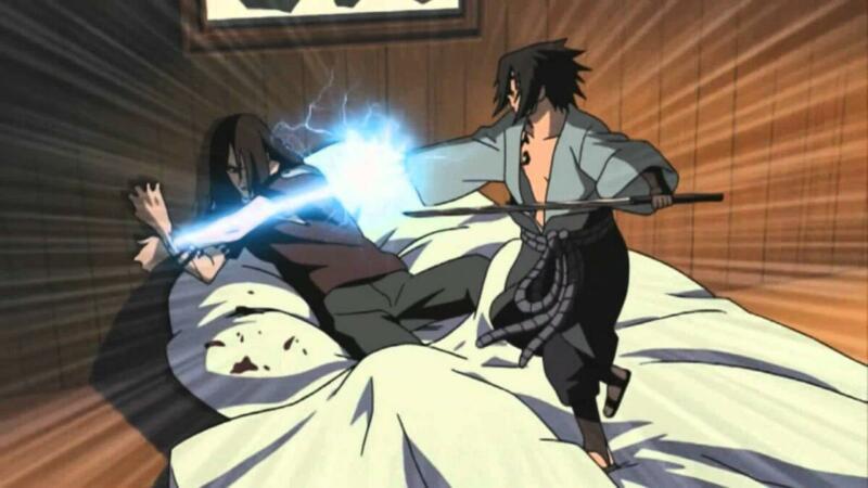 Sasuke Vs Orochimaru