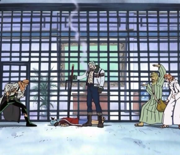 Alabasta | momen Luffy masuk penjara