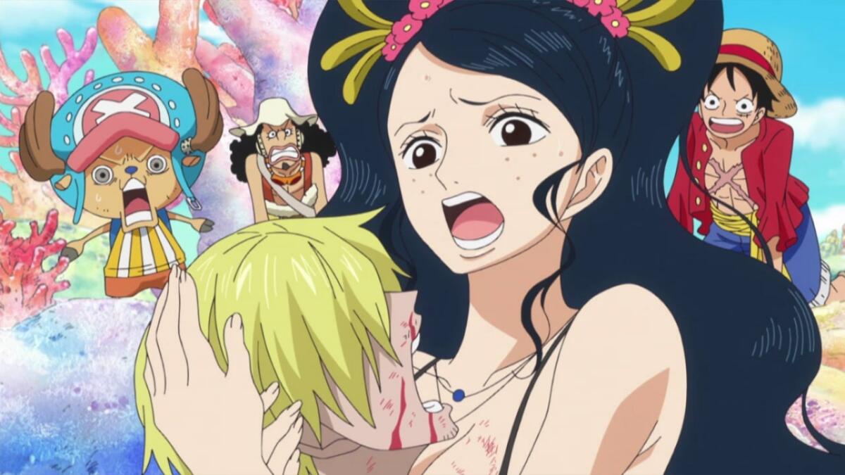 6 Adegan Mandi di One Piece yang Menegangkan