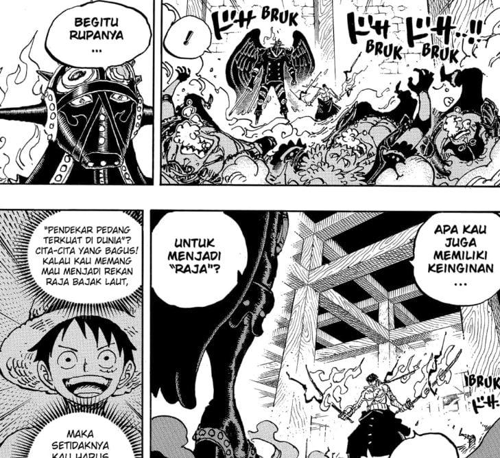 Zoro Mempunyai Haoshoku Haki | Manga One Piece 1033