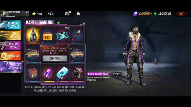 Bundle Masked Warlord Ff