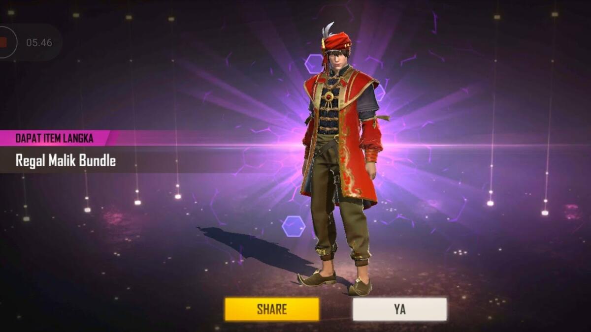 Bundle Regal Malik Ff