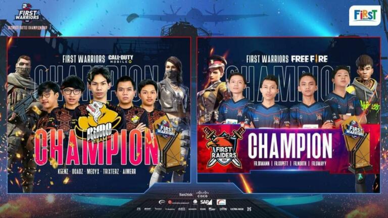First Warriors Usai, RIMO SADEWA & First Raiders Keluar Sebagai Juara