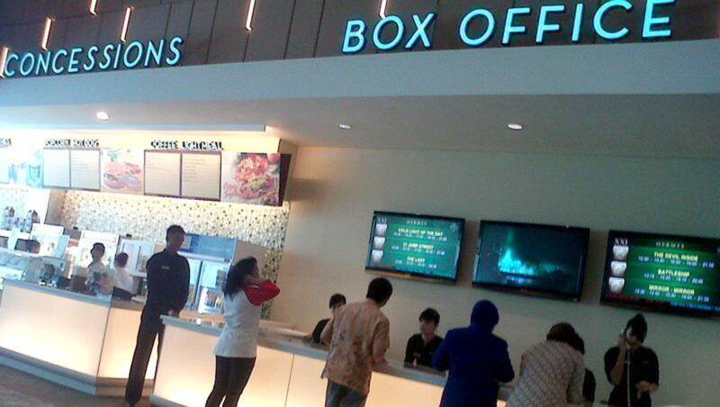 bioskop indonesia sistem uang kembali