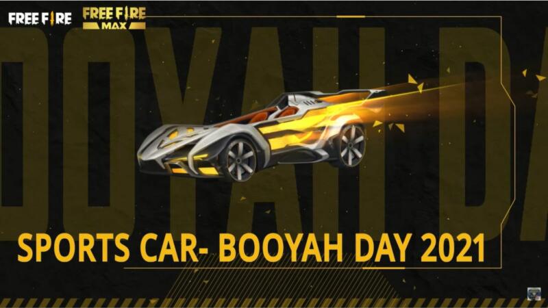 Skin Sport Car Ff Mclaren Booyah Day 2021