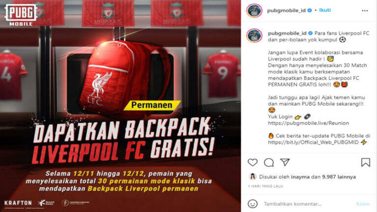 Skin Tas Liverpool Fc