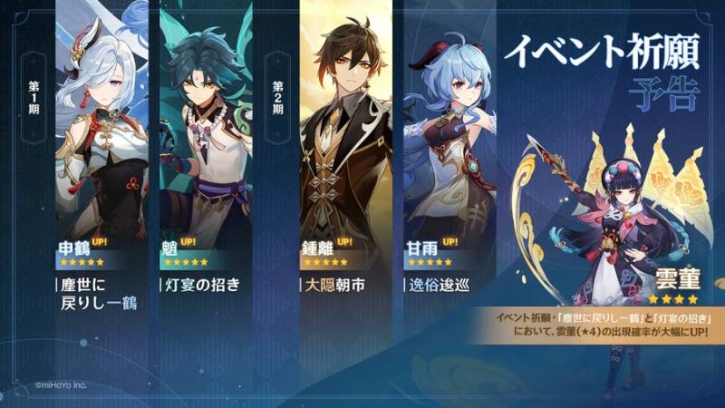 Karakter Baru Genshin Impact V2.4 1