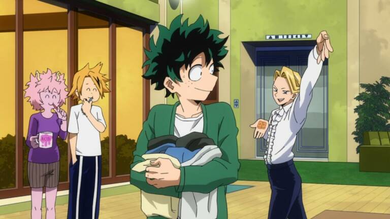 Seluruh Murid 1-A Memaafkan Aoyama, Manga My Hero Academia 338