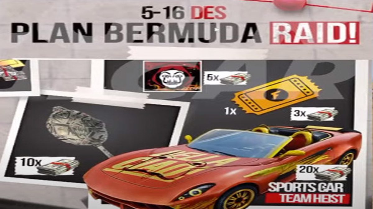Skin Sports Car Team Heist Ff
