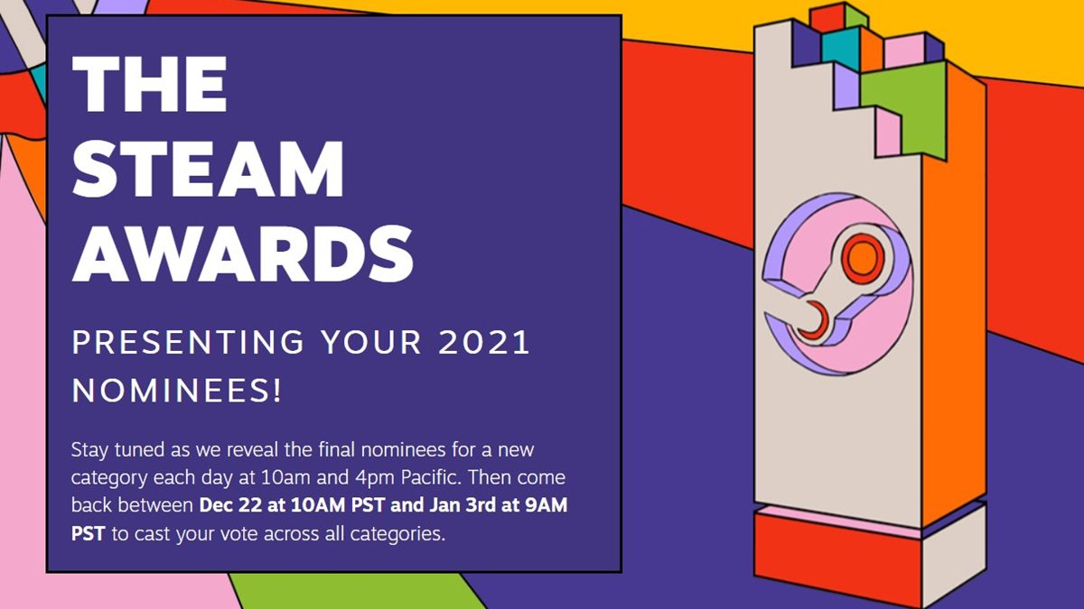 Nominasi Steam Awards 2021 Resmi Diumumkan! 8 Nominasi Steam Awards 2021 Resmi Diumumkan!