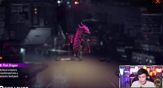 Backpack Dragon Pink Ff