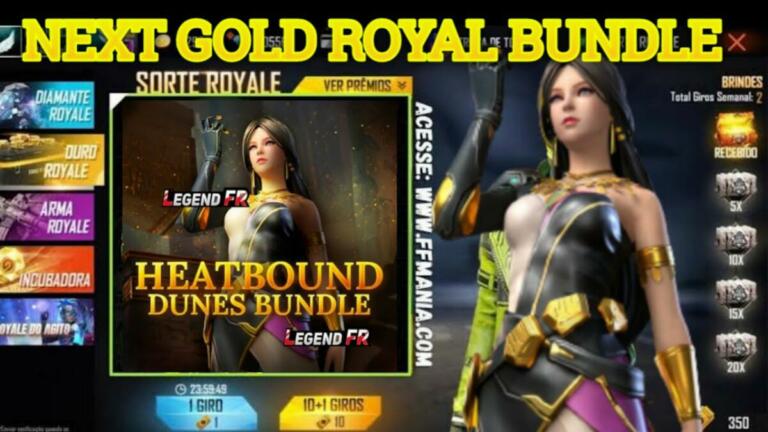Ada Bundle Heatbound Dunes FF di Event Gold Royale Free Fire!