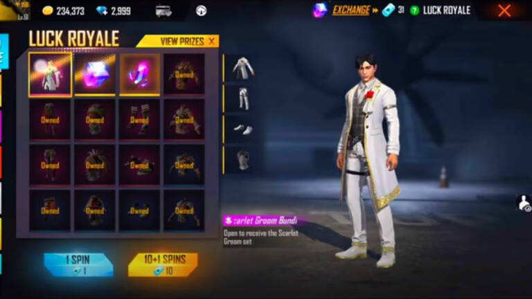 Dapatkan Bundle Scarlet Groom FF di Event Baru Ini! 8 Dapatkan Bundle Scarlet Groom FF di Event Baru Ini!