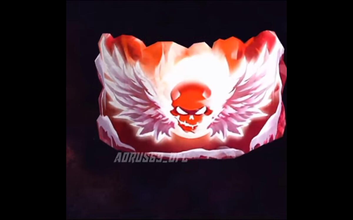 Gloo Wall Angel with Horns FF