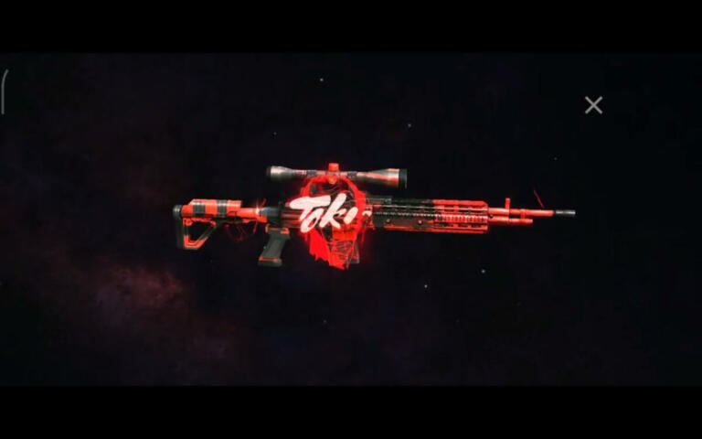 Gun Skin FF x Money Heist