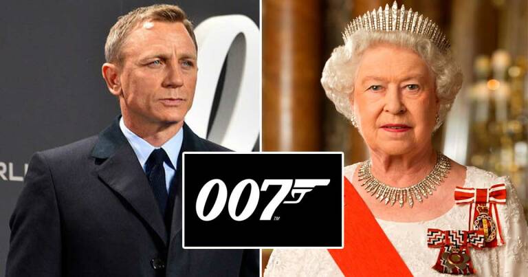 Daniel craig ratu elizabeth II