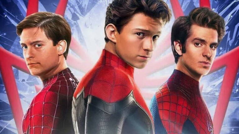 spider-man tobey andrew poster spider-man: no way home