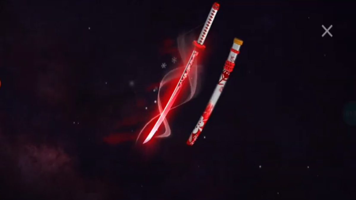 Skin Katana Snow Doom Ff