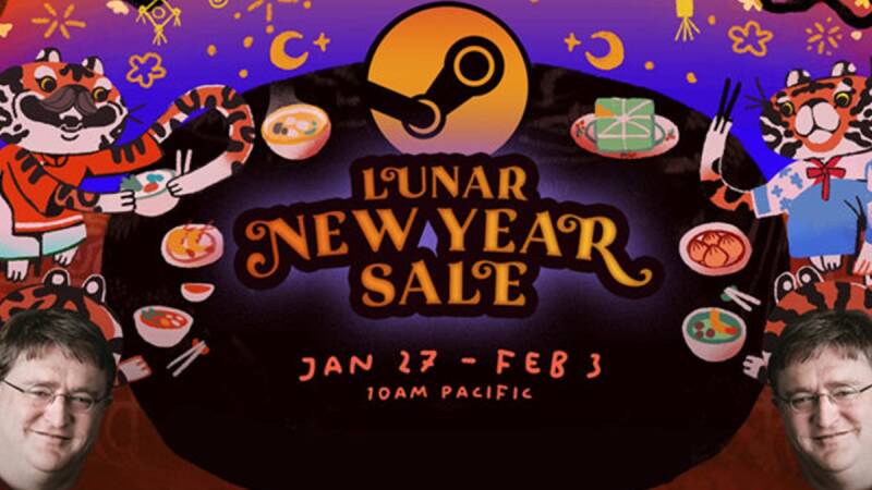 Steam Lunar New Year Sale 2022