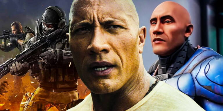 dwayne johnson film video game