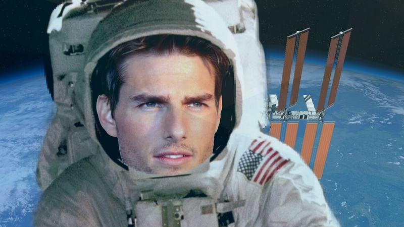 film Tom Cruise luar angkasa