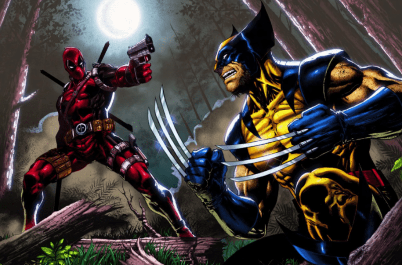 Deadpool Dan Wolverine