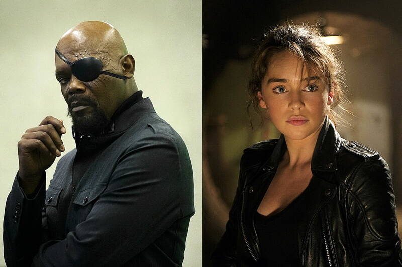 samuel l. jackson emilia clarke secret invasion MCU