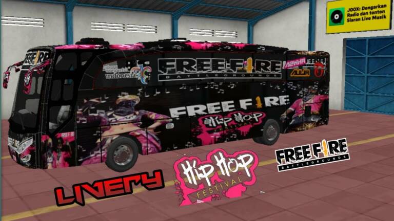 Skin Bus Simulator Free Fire